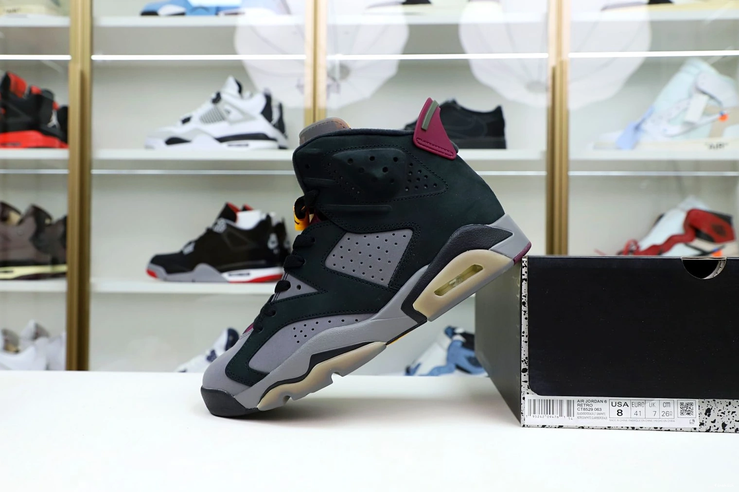 RETRO BORDEAUX 6 JORDAN AIR 0811